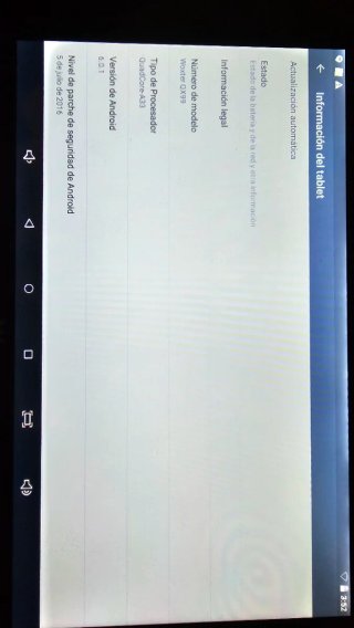 Tablet Woxter Negra