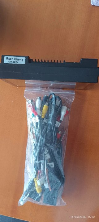 Radio Coche 2 DIN Negro/Plata
