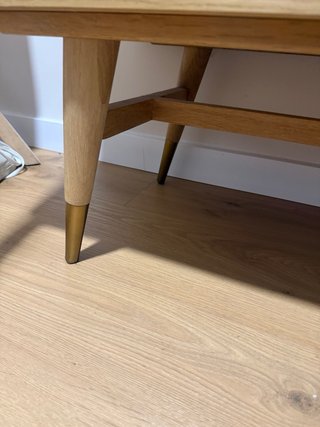 Mueble TV/Zapatero Moderno Madera y Blanco