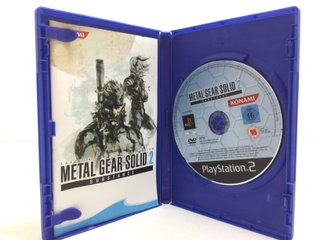 E586200-0 METAL GEAR SOLID 2 SUBSTANCE PS2