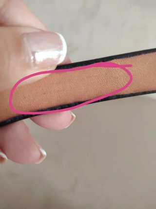 Cinturón CH de Carolina Herrera Negro y Dorado