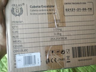 Cubeta Cerámica Excelsior 6L Cecotec, Ollas GM