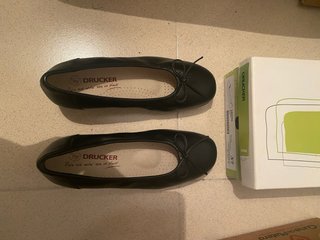 Zapatos planos DRUCKER T37 negros