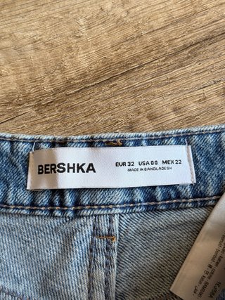 Jorts Vaqueros Cargo Bershka