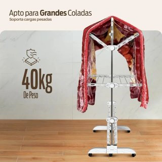 Tendedero Vertical Plegable 5 Niveles 40 kg