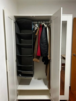 Armario Blanco Ikea con Espejo