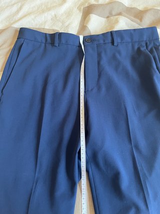 Pantalón de traje azul