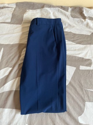 Pantalón de traje azul