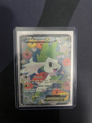 Carta Pokémon Shaymin EX Básica