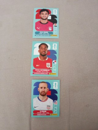 Cromos Mundial 2026 Panini (3 unidades)