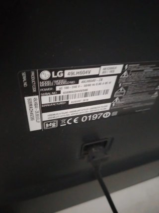 Smart TV LG 50 Negra