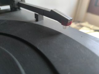 Tocadiscos Tangencial Linear Gris