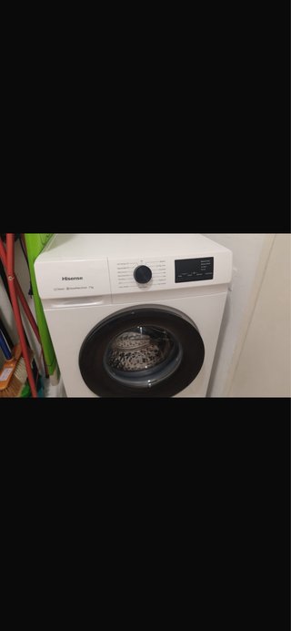 Lavadora Hisense Blanca 7kg
