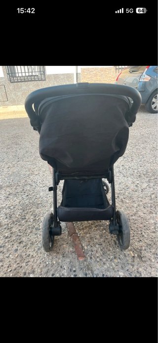 Silla de paseo negra