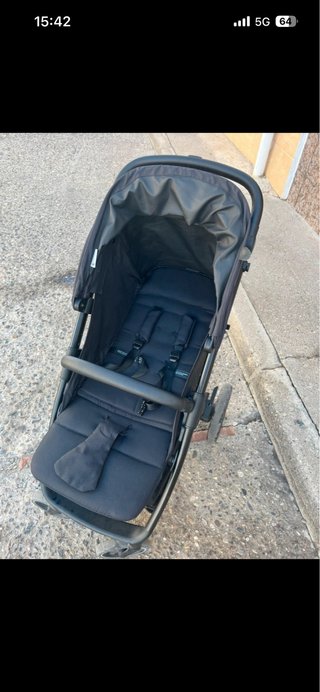 Silla de paseo negra