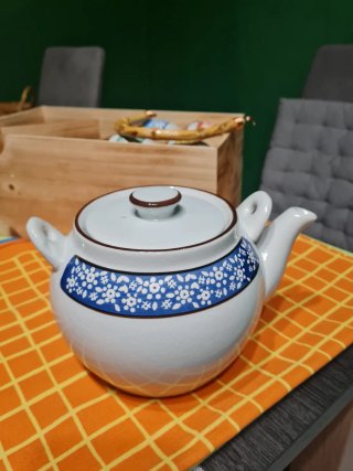 Juego de té oriental cerámica