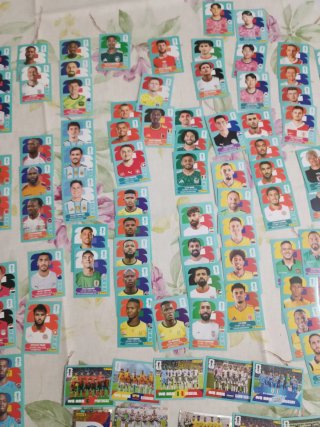 Lote 138 Stickers Mundial 2026 sin repetir