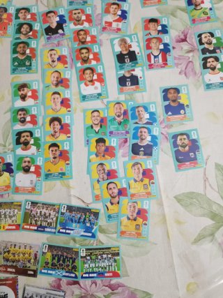 Lote 138 Stickers Mundial 2026 sin repetir