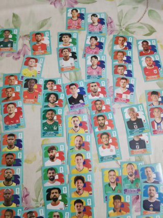 Lote 138 Stickers Mundial 2026 sin repetir