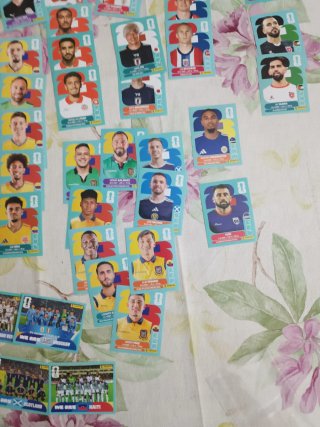 Lote 138 Stickers Mundial 2026 sin repetir