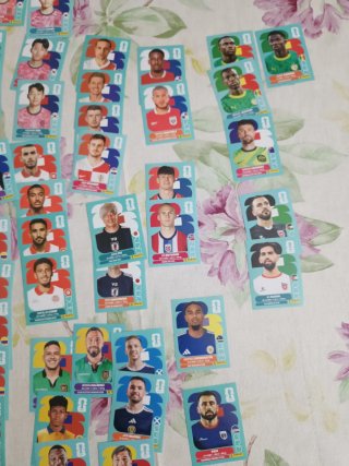 Lote 138 Stickers Mundial 2026 sin repetir