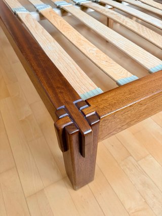 Cama de madera 150cm