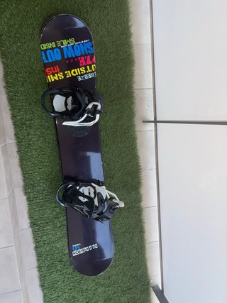 Snowboard Wed'ze con fijaciones