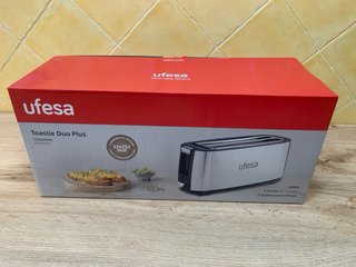 Tostadora Ufesa Acero Inox 750W 2 Ranuras