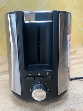 Tostadora Ufesa Acero Inox 750W 2 Ranuras