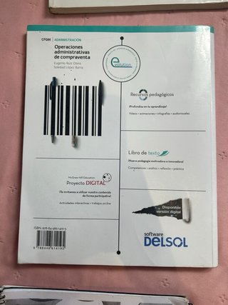 Libros del grado medio de administración
