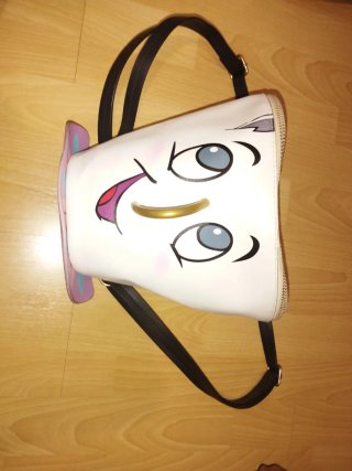 Mochila y cartera Bella y Bestia