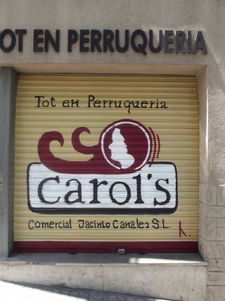 Pintura artística de persianas comerciales