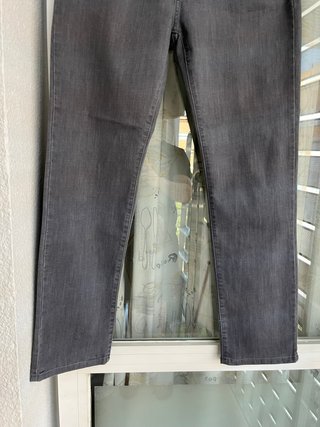 Pantalón Vaquero Gris Talla 30