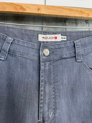 Pantalón Vaquero Gris Talla 30