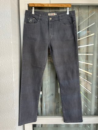 Pantalón Vaquero Gris Talla 30