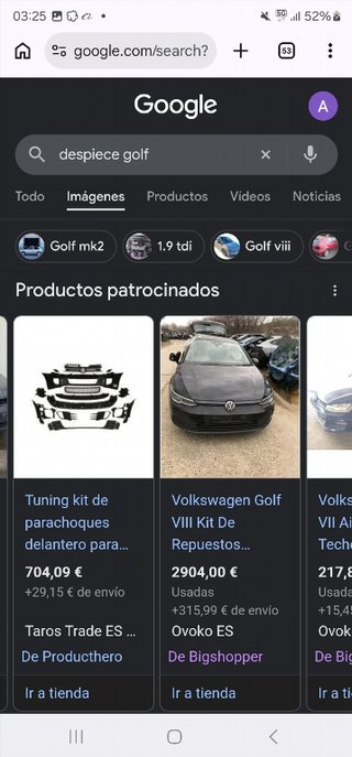 Despiece Volkswagen Golf VIII (MK8)