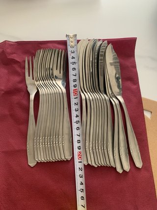 Servizio 24 posate pesce acciaio inox