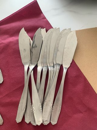 Servizio 24 posate pesce acciaio inox