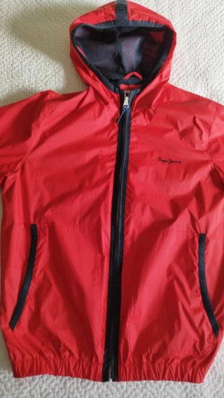Chaqueta Pepe Jeans Roja Hombre