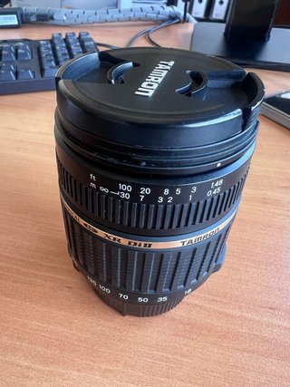Tamron AF 18-200mm F/3.5-6.3 XR DiII Objetivo