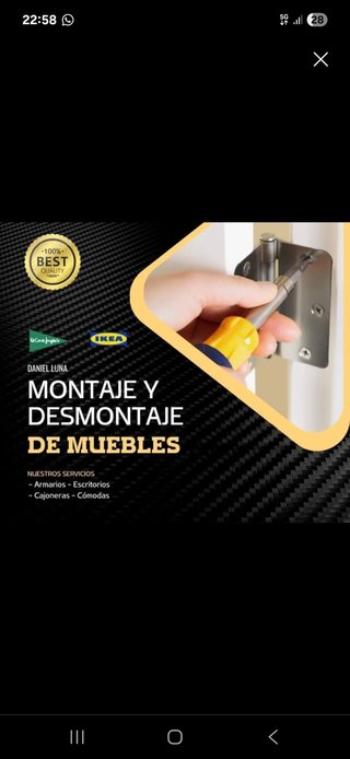 Mudanzas /Portes Económicos / Montaje de Muebles.