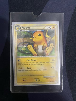 Carta Pokémon Raichu Fase 1