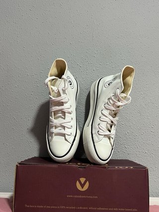 Zapatillas Victoria Blancas Plataforma