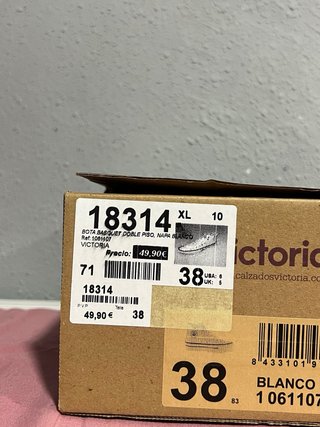 Zapatillas Victoria Blancas Plataforma