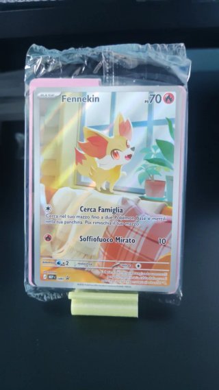 Fennekin promo MEP080 ETB caos nascenti