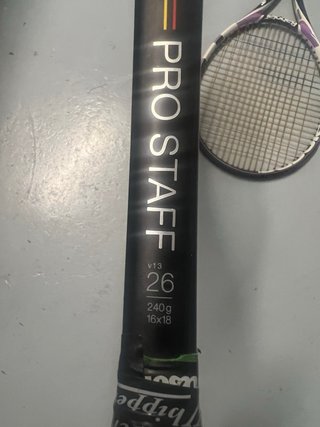 Raqueta de Tenis Negra