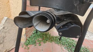 Toldo motorizado SOMFY RTS semicofre