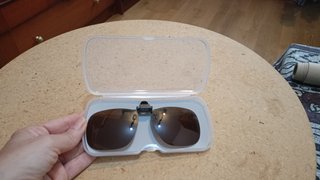 Gafas de sol clip-on polarizadas nuevas