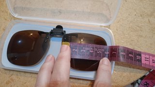 Gafas de sol clip-on polarizadas nuevas