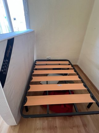 Colchón y somier 135 cm